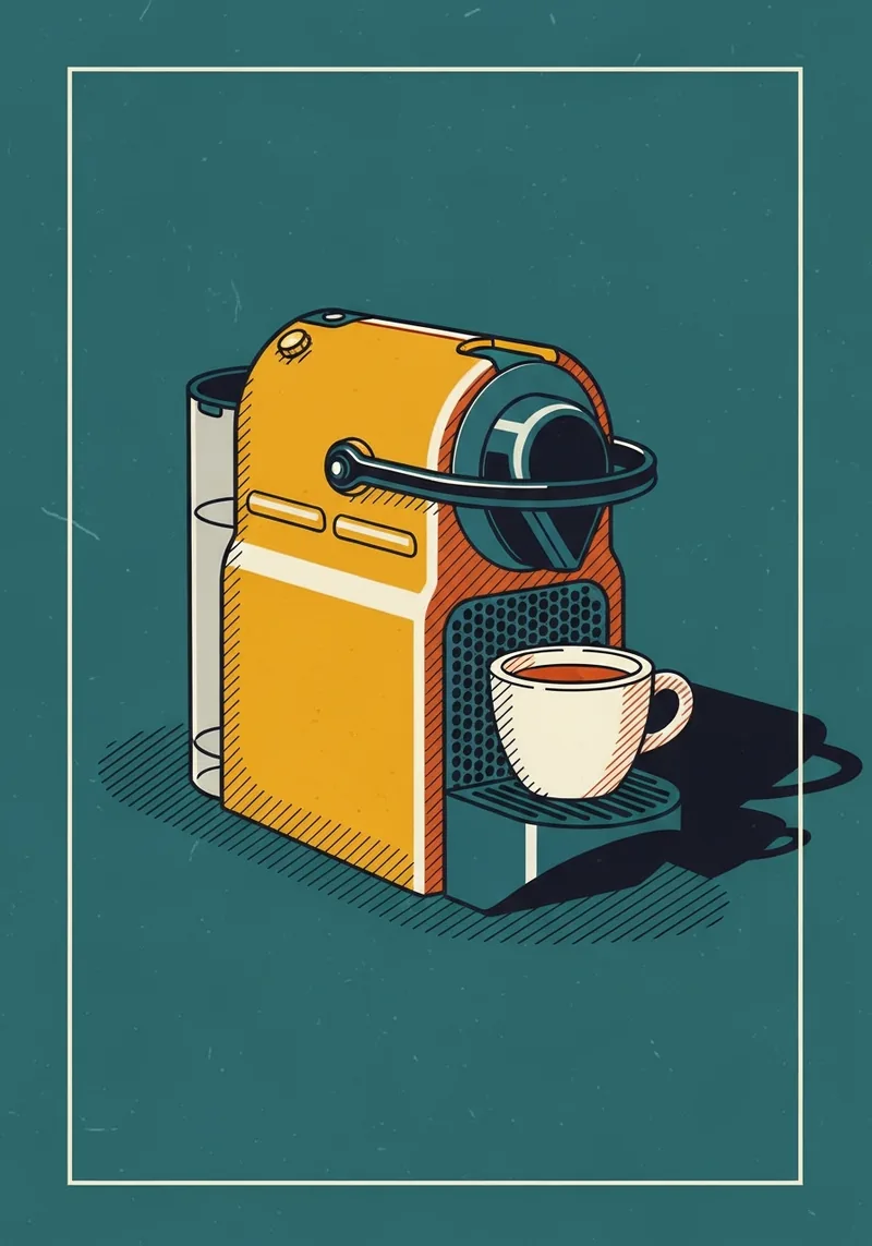 Hochwertige Kaffeemaschine