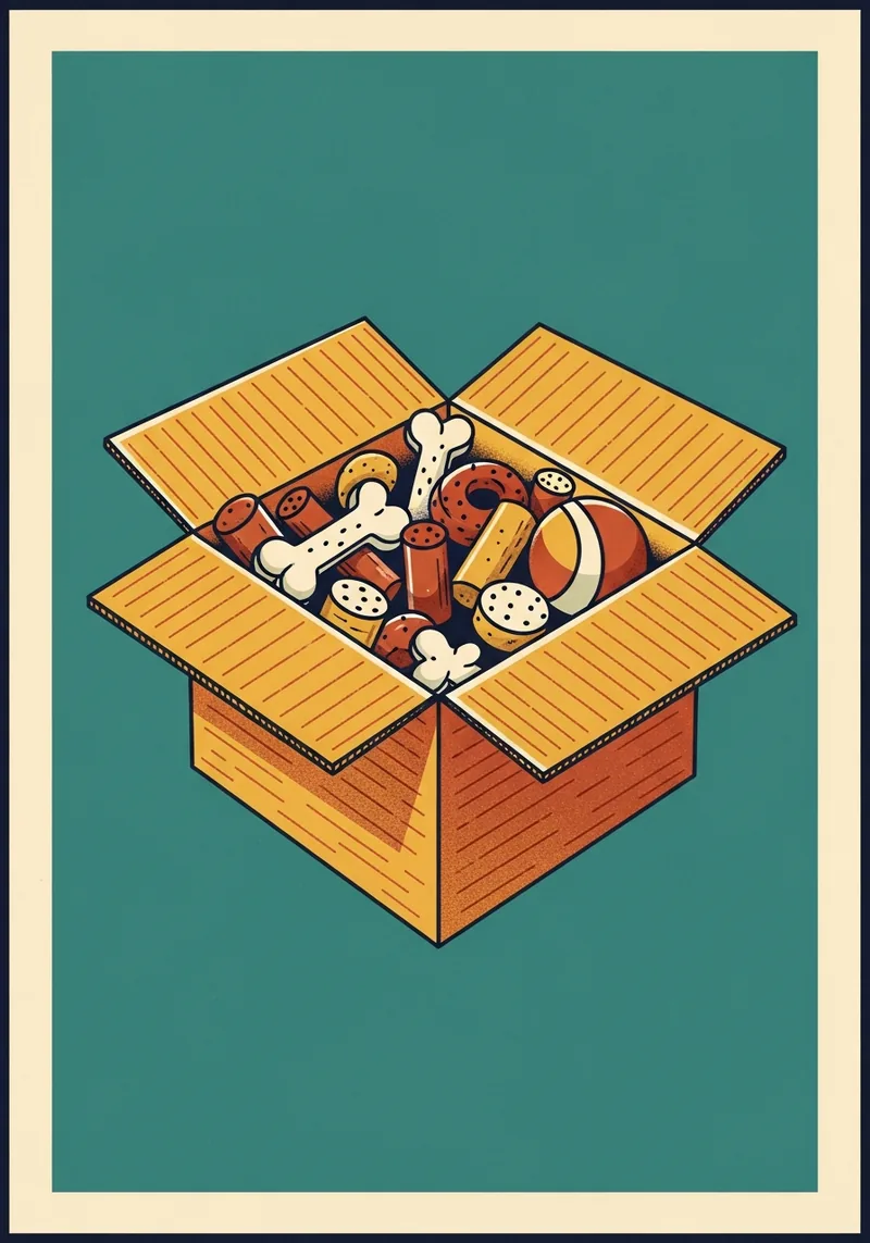 Hunde-Überraschungsbox (z. B. Major and More)